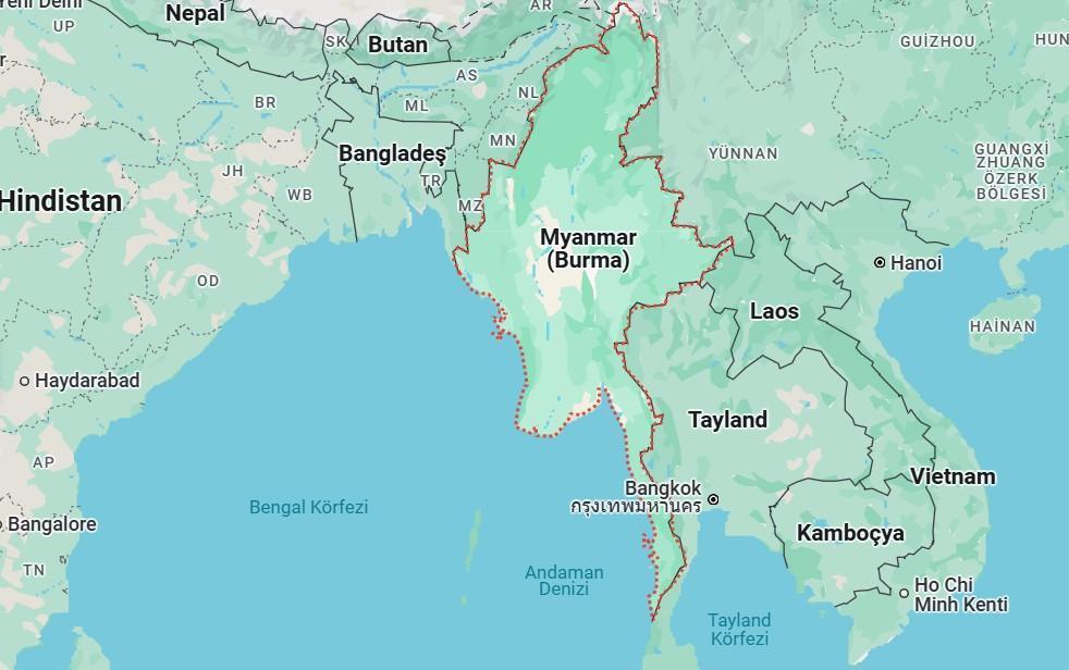 Myanmar: Coğrafi Konum ve Demografik Yapı