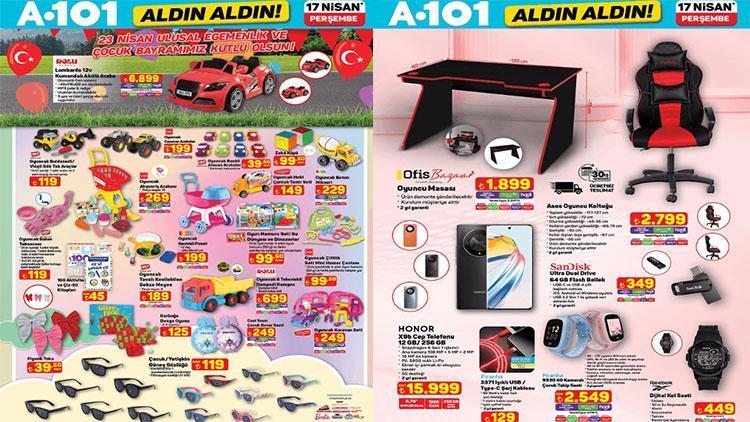 17 NİSAN A101 KATALOĞU İNDİRİMLERİ 2025 || A101 aktüel broşürü ile Perşembe hangi ürünler geliyor, neler var? Oyuncu koltuğu, elektrikli bisiklet, gölgelikli salıncak A101’e geliyor!
