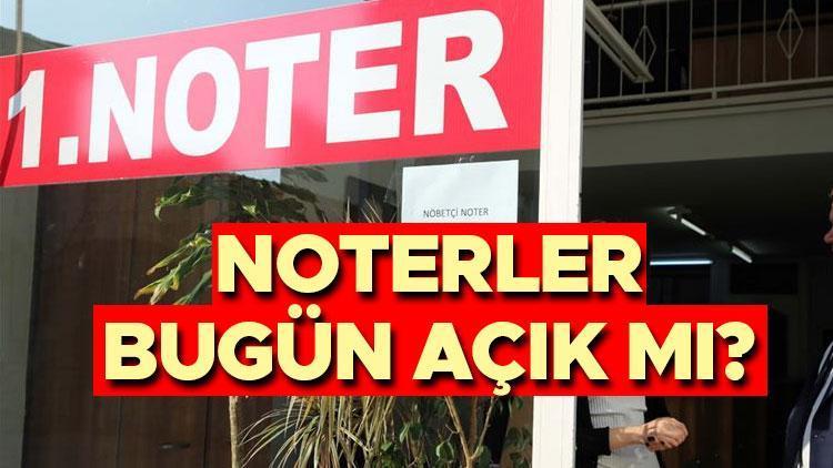 2 Nisan'da Noterler Açık mı?