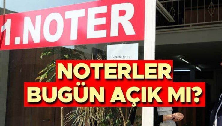 2 Nisan Noter Çalışma Durumu ve Bayram Sonrası Takvim