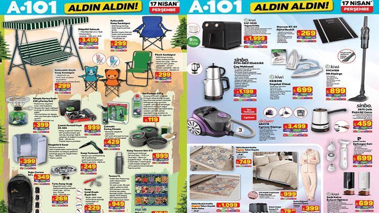 A101 17 NİSAN AKTÜEL İNDİRİMLERİ 2025 || A101 kataloğu bu Perşembe ürünleri neler? Akülü araba, yağsız fritöz, kamp malzemeleri A101’de olacak
