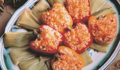 American-Style Chili Stuffed Peppers Recipe