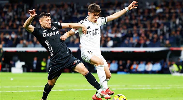 Arda Güler Shines in Real Madrid’s Draw Against Leganes