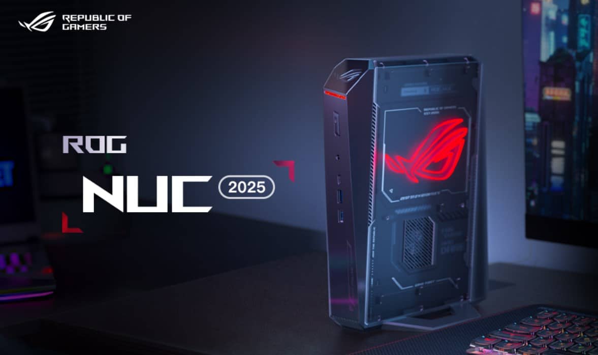 Discover the Asus ROG NUC 2025, a compact gaming powerhouse