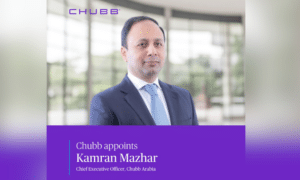 Chubb announces the return of Kamran Mazhar as CEO of