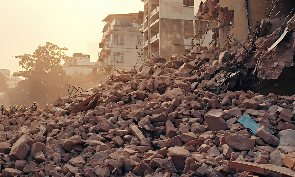 Earthquake Triggers Collapse of Bangkok High-Rise Under Construction