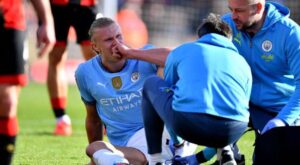 Get the latest updates on Erling Haaland's injury status, recovery