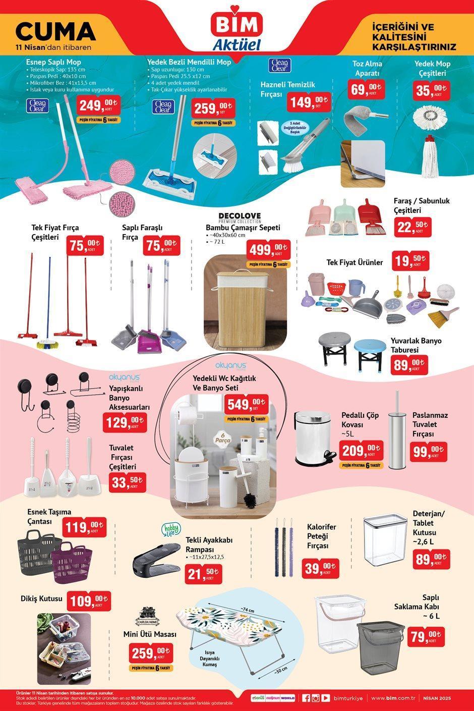 EVE TESLİM! 🔴🛒BİM AKTÜEL 2025 ÖZEL KATALOĞU: 8-9-11 NİSAN İNDİRİMLERİ VE YENİ ÜRÜNLER || Bu Hafta BİM'e Hangi Ürünler Geliyor? Cam Temizleme Robotu ve Vitroseramik Ocak!