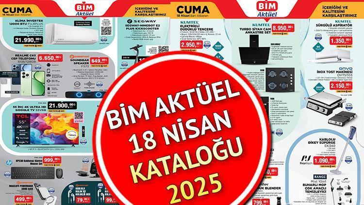 EVE TESLİM SATIŞTA! BİM AKTÜEL 16-18 NİSAN KATALOĞU 2025 || BİM’de bu hafta neler var, hangi ürünler indirimli? Bim aktüel kataloğu, buzdolabı, Kickscooter, Elektrikli Düdüklü Tencere Getiriyor!