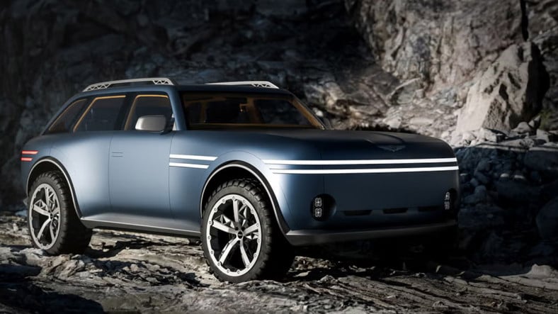 Explore Genesis' cutting-edge SUV, the X Gran Equator, blending futuristic