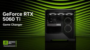 Discover the GeForce RTX 5060 Ti Series, redefining mid-range graphics
