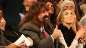 Wrestling legend Mick Foley survives a serious car accident, emerging