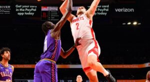 Catch thrilling NBA highlights as the Houston Rockets dominate the