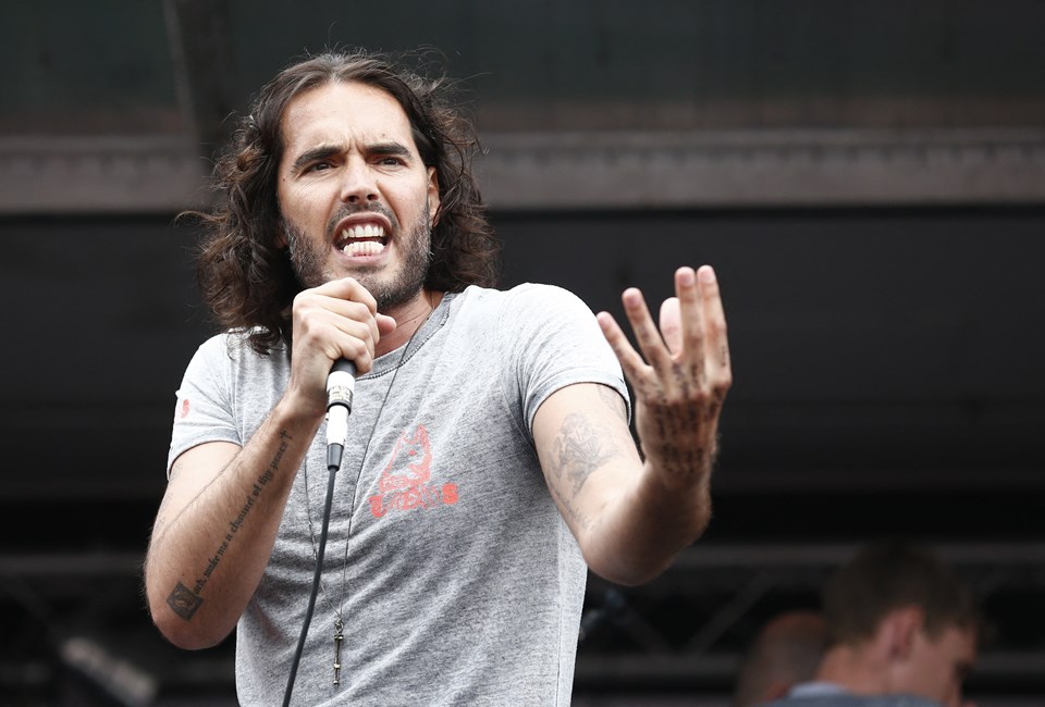 Comedian and Actor Russell Brand Under Scrutiny