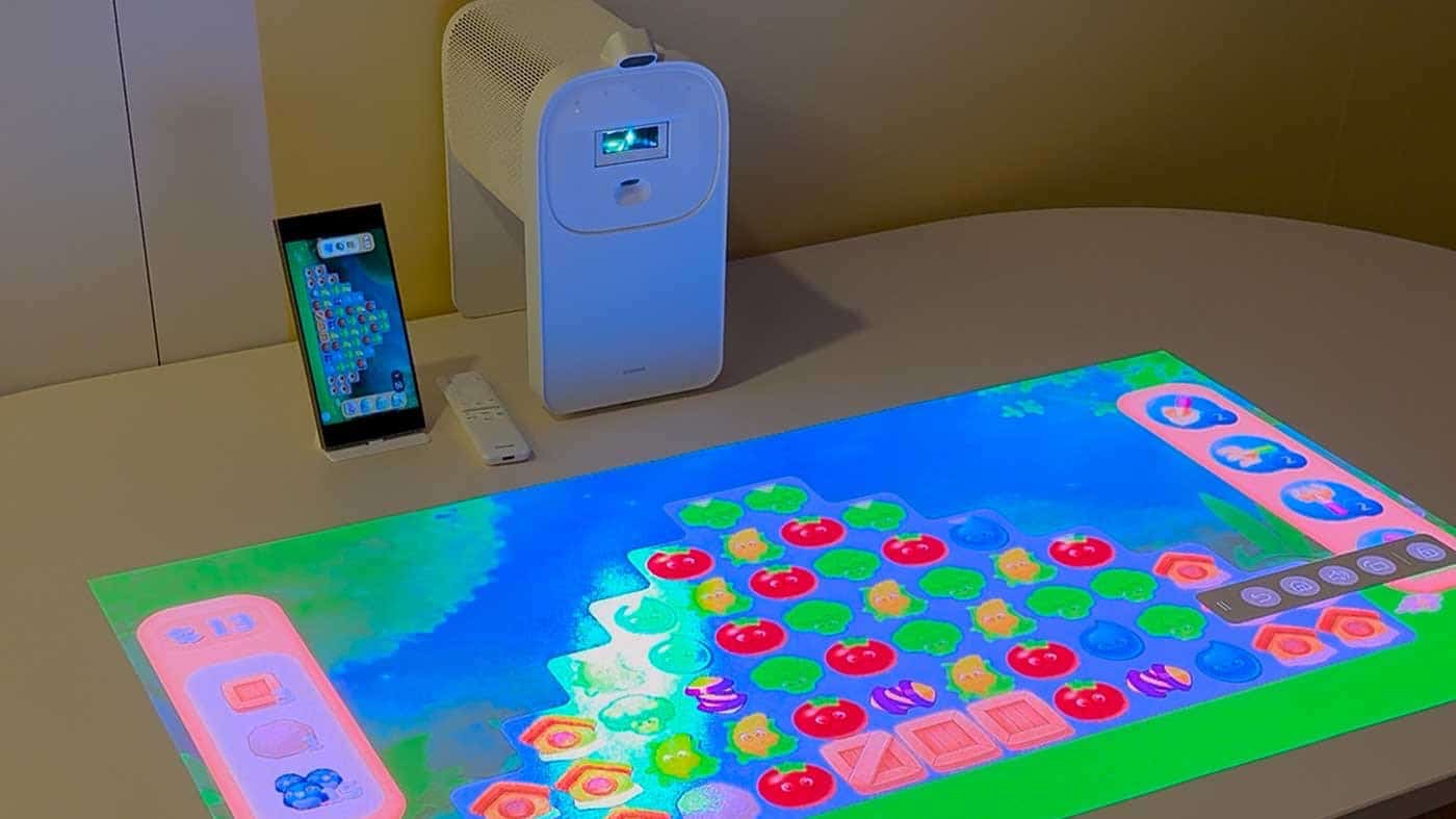 Discover Samsung's Premiere 5, a groundbreaking interactive projector redefining home