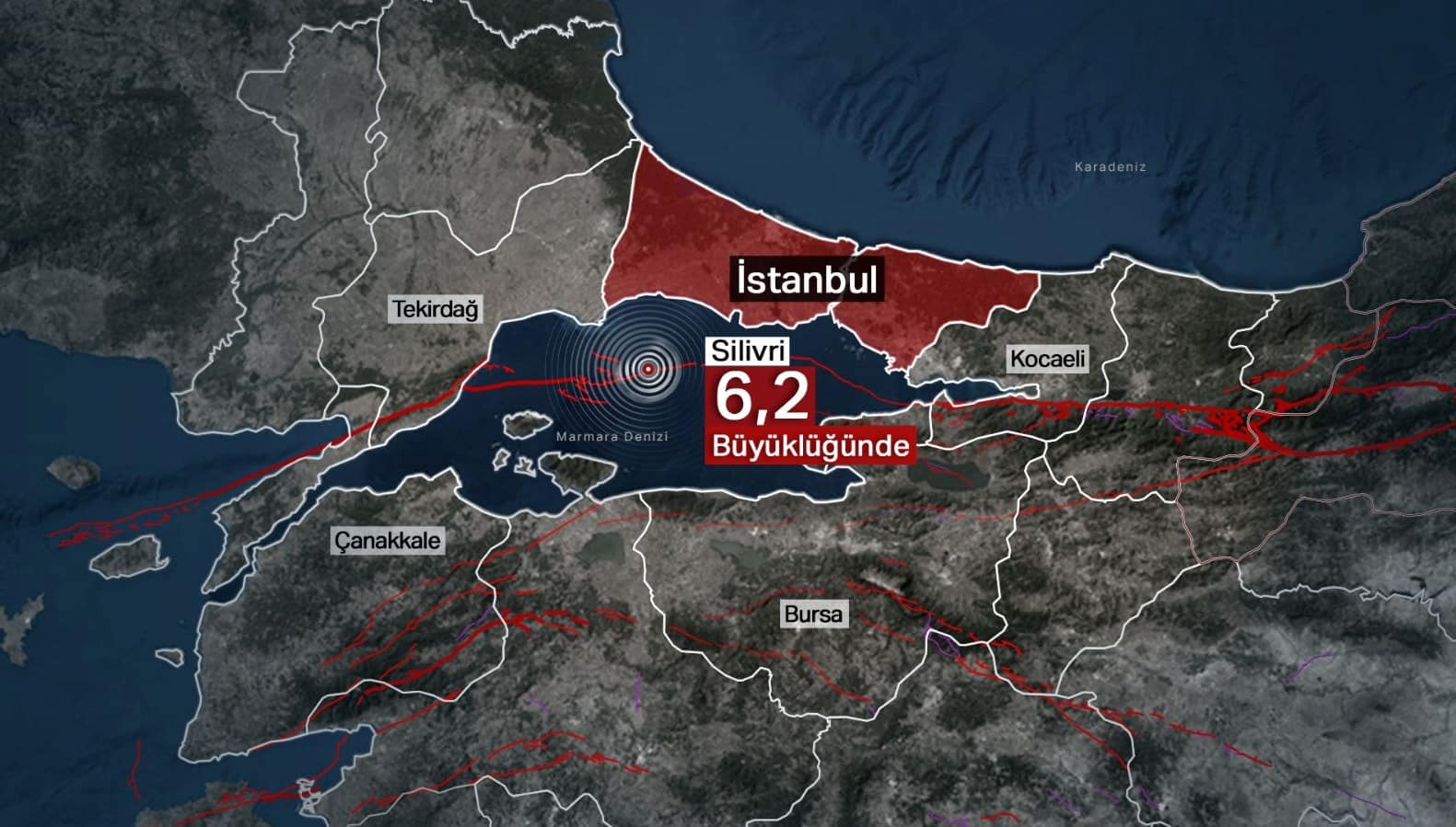 Explore the impact of significant earthquakes that recently shook Istanbul's