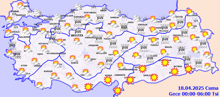 İstanbul, Ankara ve İzmir'de Beklenen Hava Durumu
