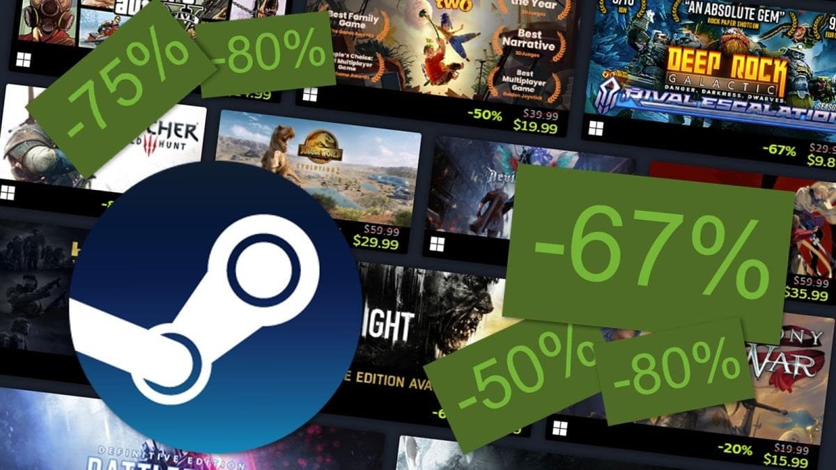 Steam Weeklong Deals: Massive Discounts on Popular PC Games