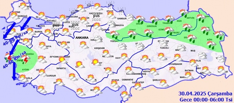 Kuvvetli Rüzgâr Uyarısı