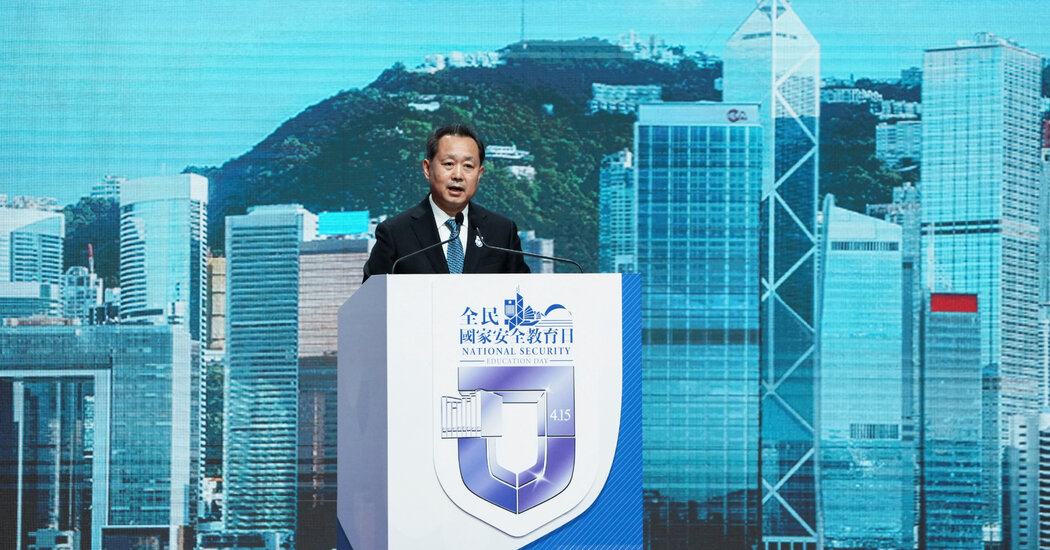 U.S. Imposes Sanctions on Chinese Officials Over Hong Kong Crackdown