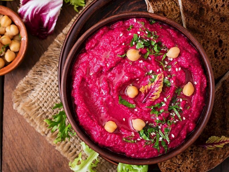 Vegan Pancar Humusu Tarifi