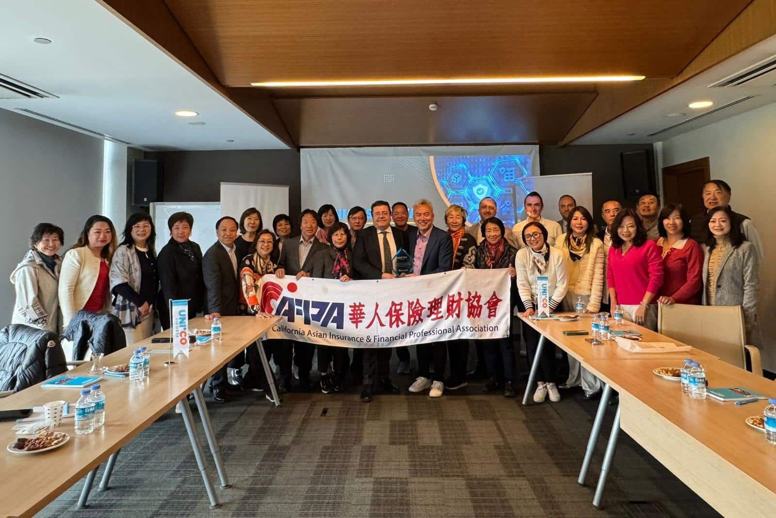 Unico Sigorta, Amerika merkezli California Asian Insurance and Financial Professional Association