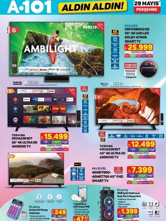 Bu Hafta A101 Marketlerine Gelen İndirimli Ürünler