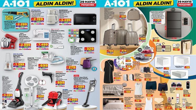 29 Mayıs A101 İndirimleri ve Aktüel Ürün Kataloğu