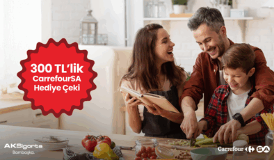 Aksigorta’dan Konut Sigortası Alana CarrefourSA Hediye Çeki Fırsatı