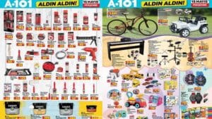 A101 15 Mayıs 2025 aktüel ürünler ve indirimleri keşfedin. Kaçırılmayacak