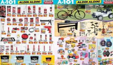 A101 15 Mayıs 2025 Aktüel Ürünler ve İndirimler
