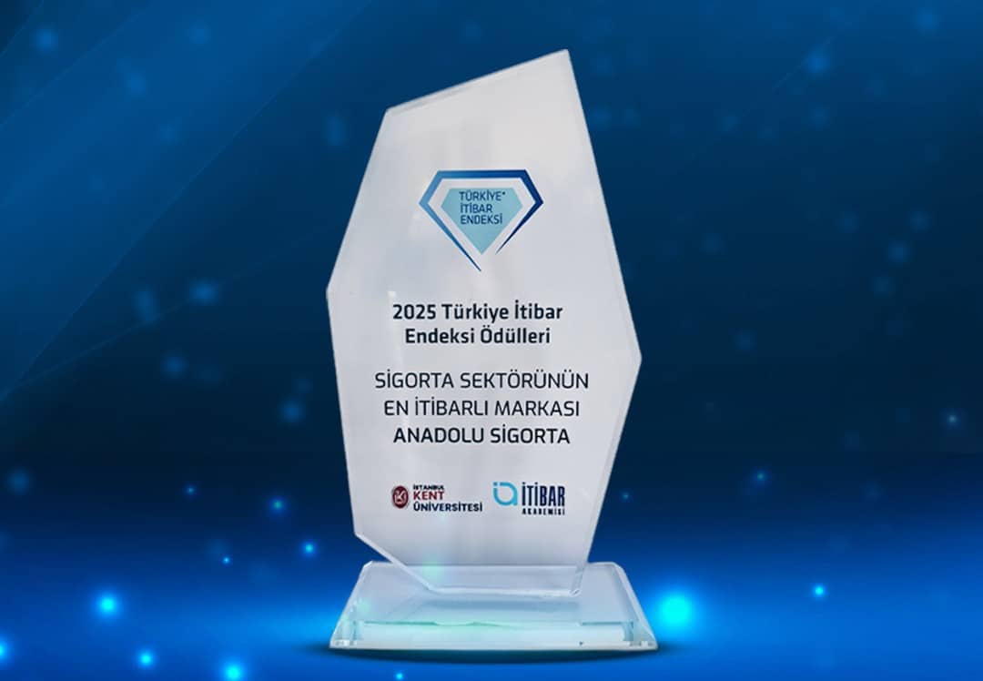 Anadolu Sigorta’ya Türkiye’nin En İtibarlı Şirketi Ödülü