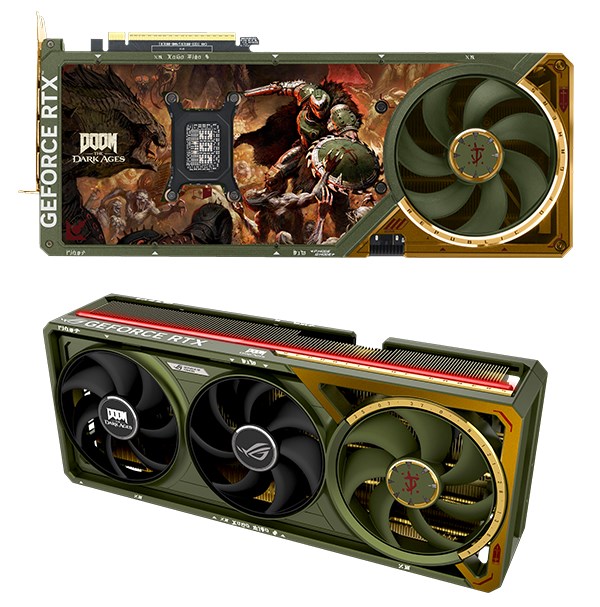 Introducing the ROG Astral GeForce RTX 5080 Doom Edition