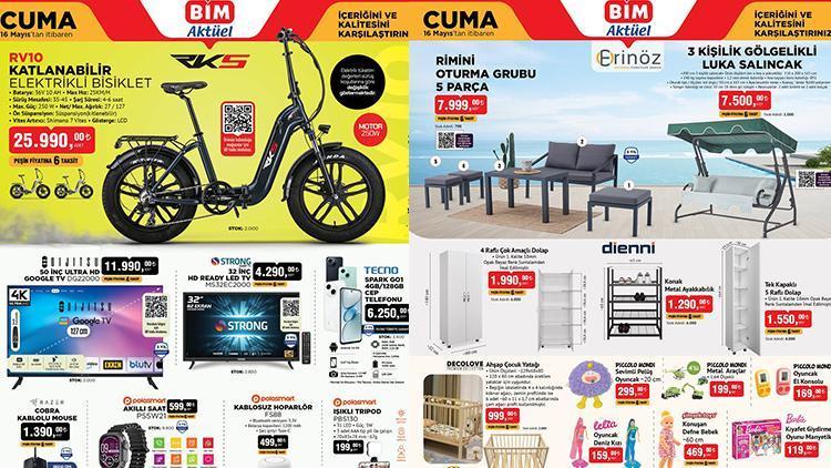 Bim Aktüel Ürünler Kataloğu 16 Mayıs 2025: İndirim Fırsatları