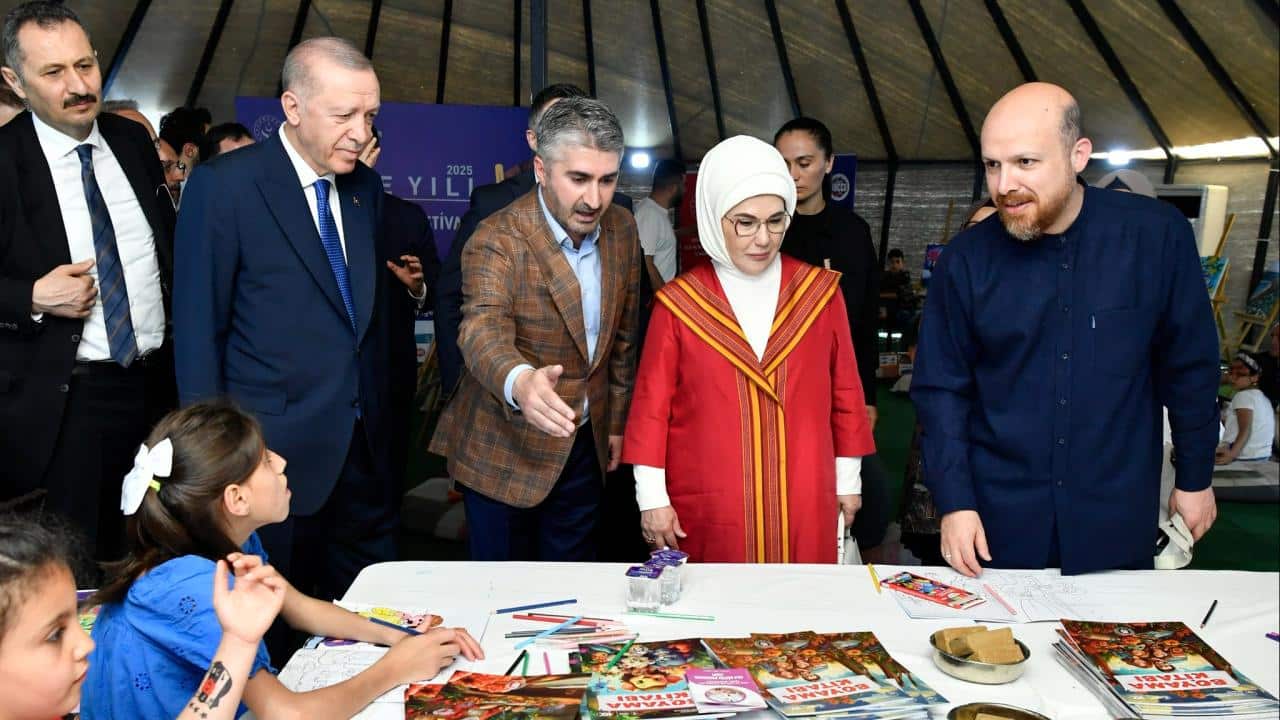 Emine Erdoğan, Etnospor Kültür Festivali’ne Katıldı