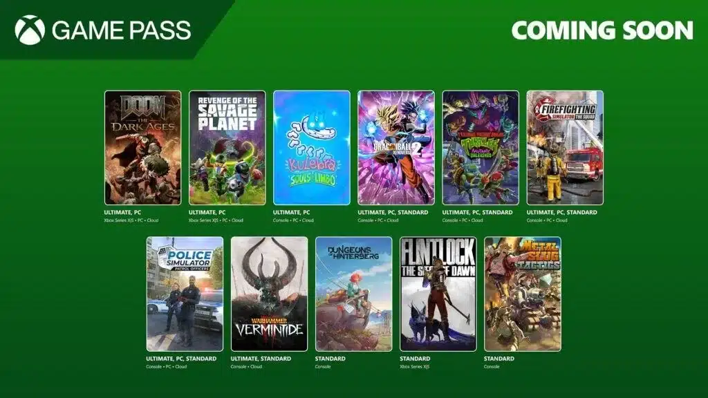 Exciting New Additions to Xbox Game Pass in May 2025