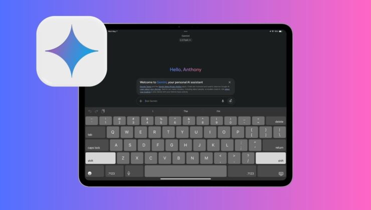 Google Gemini App Launch for iPad