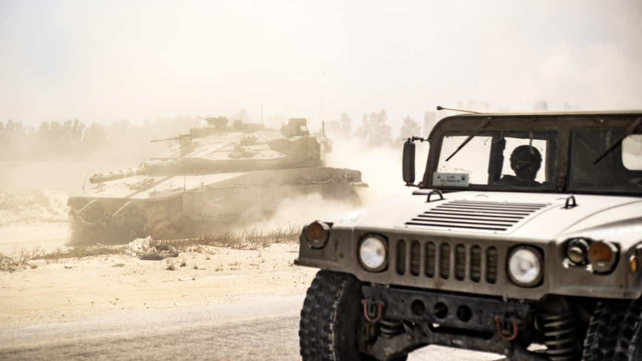 Paraşütçü Tugayı Gazze’ye Girdi İsrail devlet televizyonu KAN’ın aktardığı habere