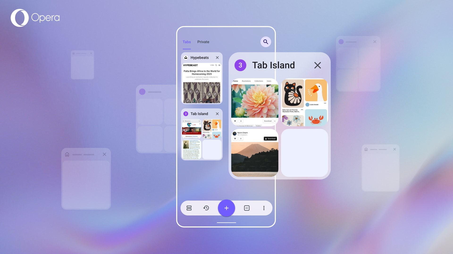 An Organized Browsing Experience with Tab Islands