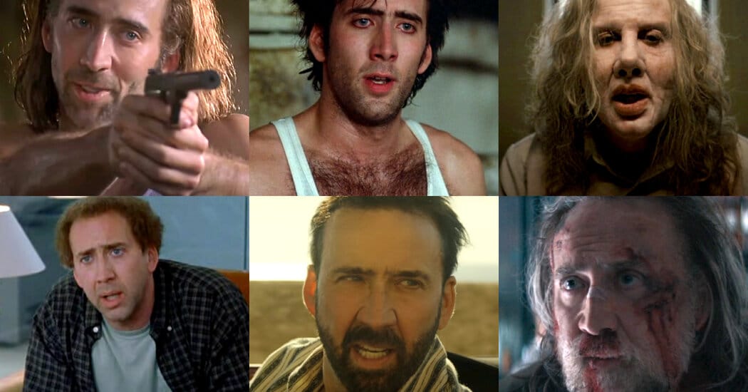 Explore the diverse and unpredictable career of Nicolas Cage, featuring