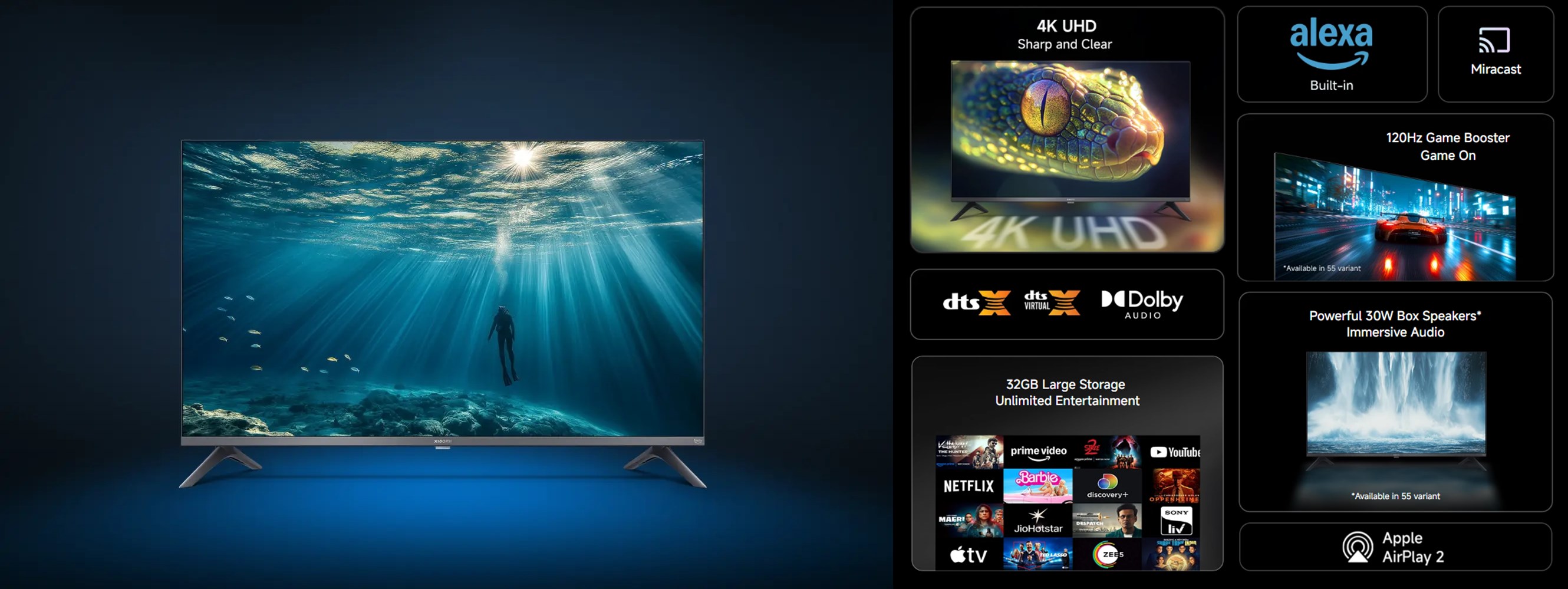 Features of the Xiaomi QLED FX Pro 2025