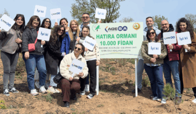 AgeSA’nın İkinci Hatıra Ormanı Kocaeli’de Toprakla Buluştu