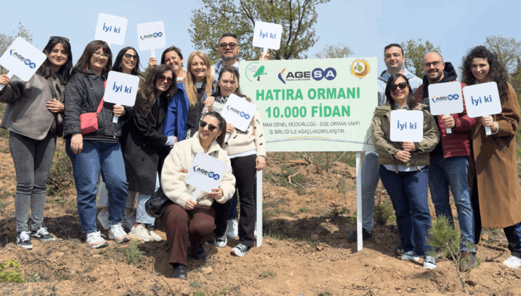 AgeSA’nın İkinci Hatıra Ormanı Kocaeli’de Toprakla Buluştu
