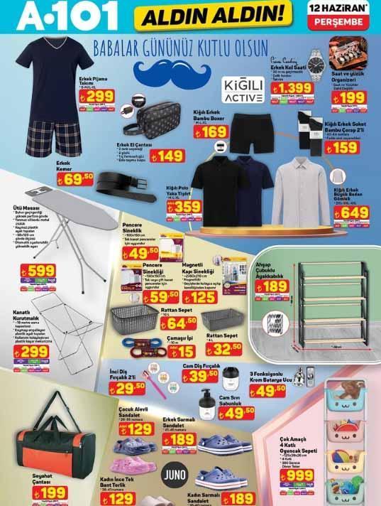 A101 Aktüel Ürünler Kataloğu - 12 Haziran 2025