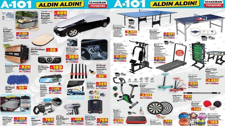 A101 Aktüel Ürünler Kataloğu – 12 Haziran 2025