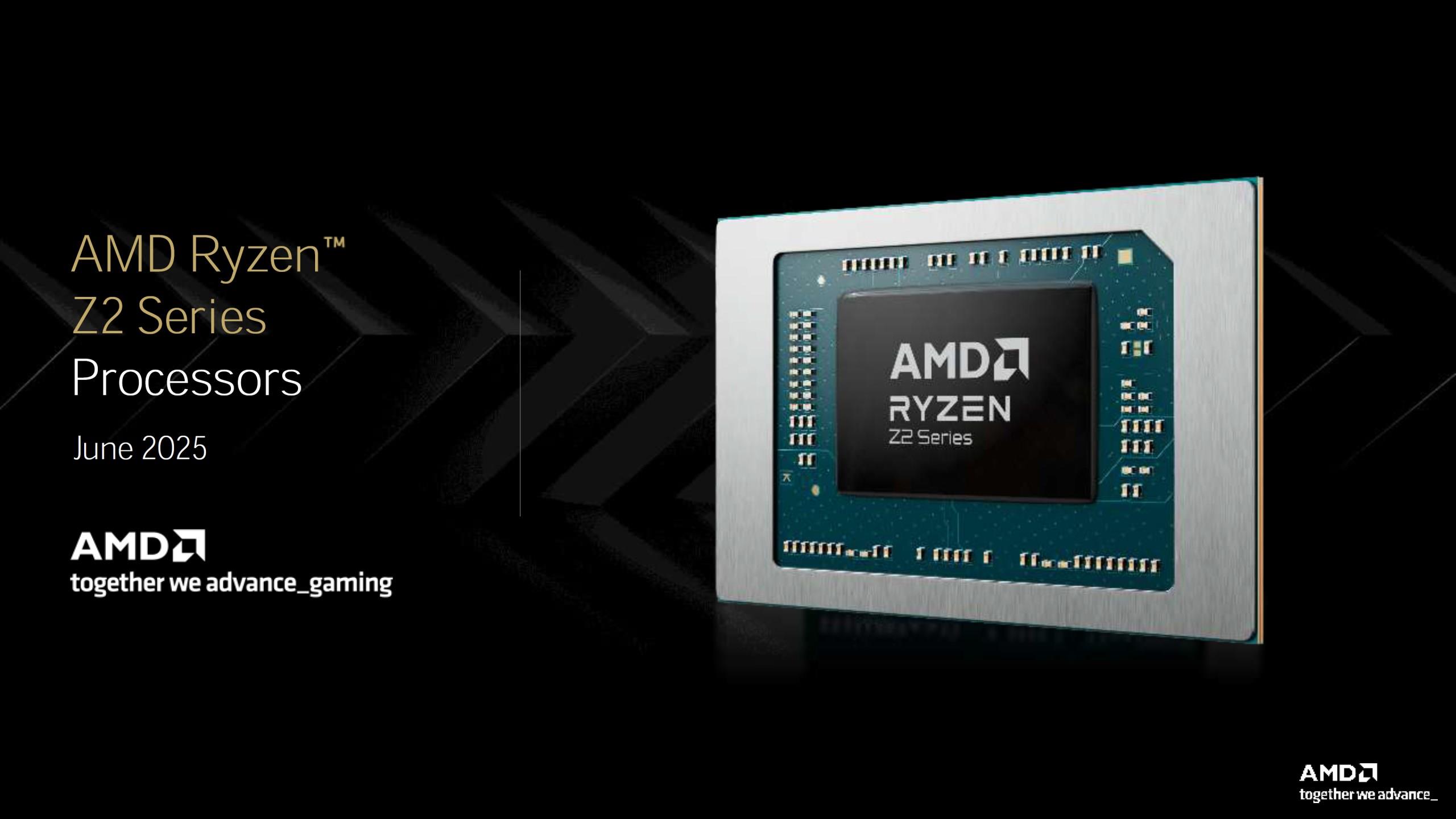 AMD Expands Ryzen Z2 Series with AI-Powered and Entry-Level APUs