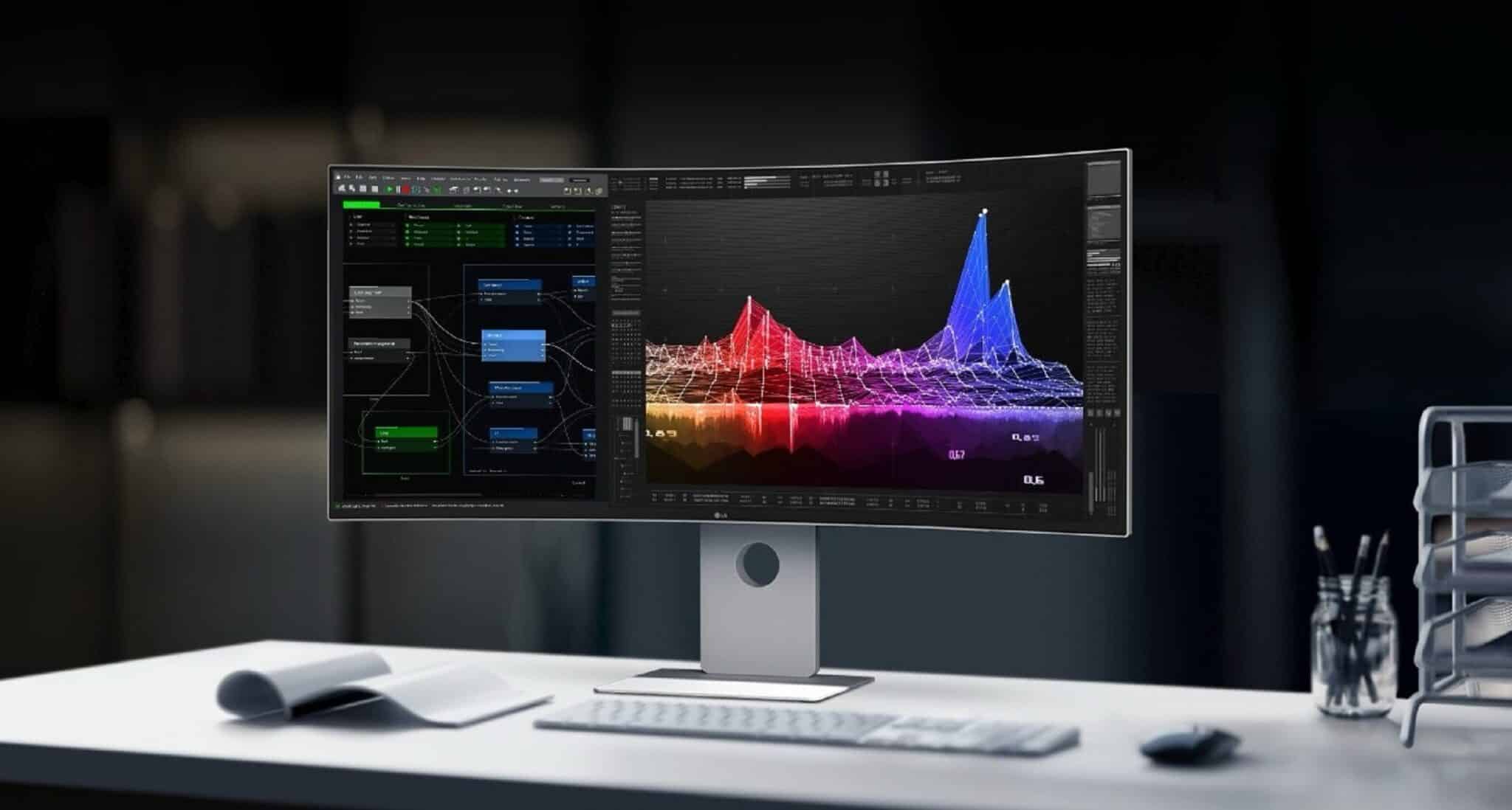 Discover LG's new UltraFine 40WT95UF 5K Monitor, offering stunning visuals