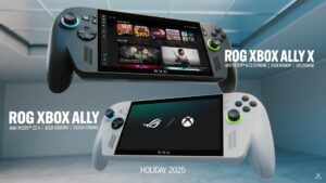 Discover the new ROG Xbox Ally handheld consoles by Microsoft