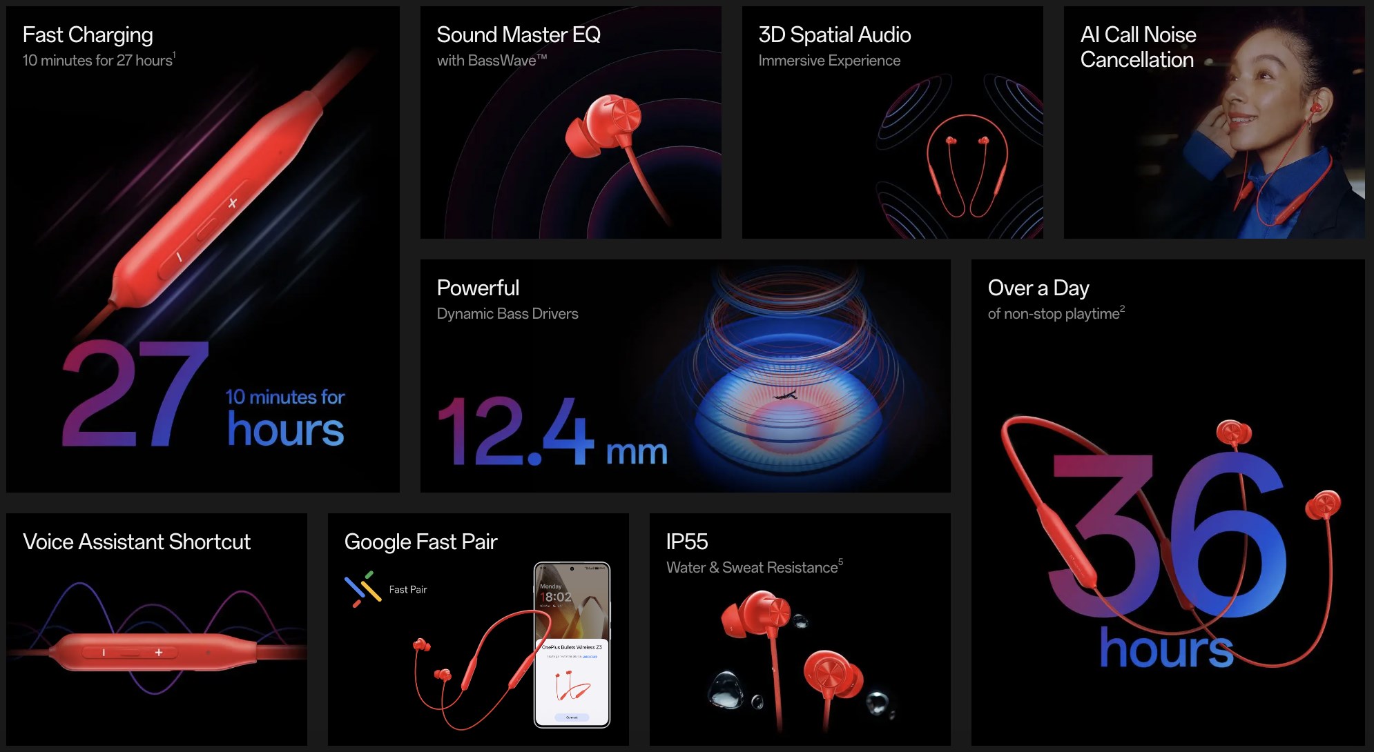Features of OnePlus Bullets Wireless Z3