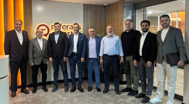 ERSADER’den Referans Sigorta Genel Müdürü Oğuz Karahançere’ye Ziyaret